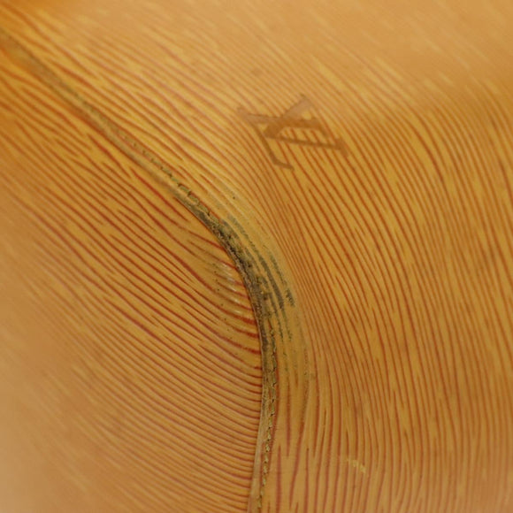 LOUIS VUITTON Epi Petit Noe Shoulder Bag Yellow M44109 LV Auth 138760