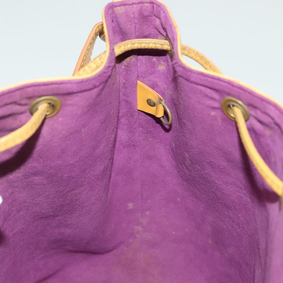 LOUIS VUITTON Epi Petit Noe Shoulder Bag Yellow M44109 LV Auth 138760