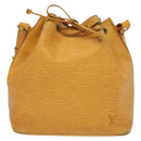 LOUIS VUITTON Epi Petit Noe Shoulder Bag Yellow M44109 LV Auth 138760-13