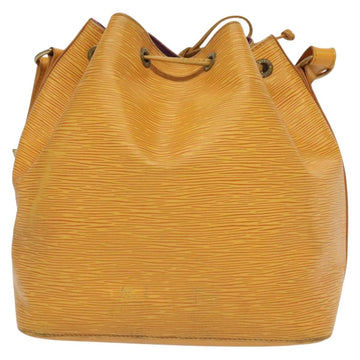 LOUIS VUITTON Epi Petit Noe Shoulder Bag Yellow M44109 LV Auth 138760 - 0