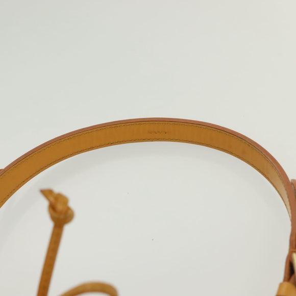 LOUIS VUITTON Epi Petit Noe Shoulder Bag Yellow M44109 LV Auth 138760