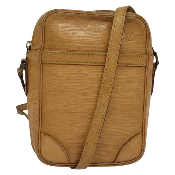 LOUIS VUITTON Epi Danube Shoulder Bag Beige M11910 LV Auth 138762