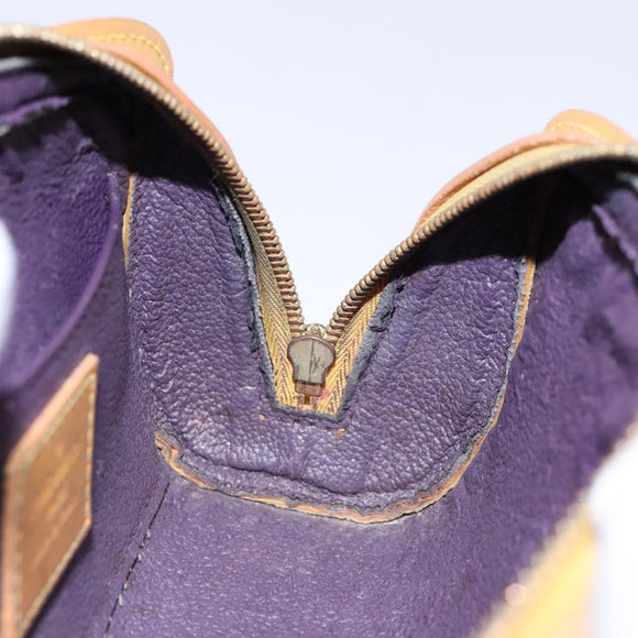 LOUIS VUITTON Epi Dauphine PM Pouch Yellow M48449 LV Auth 138763