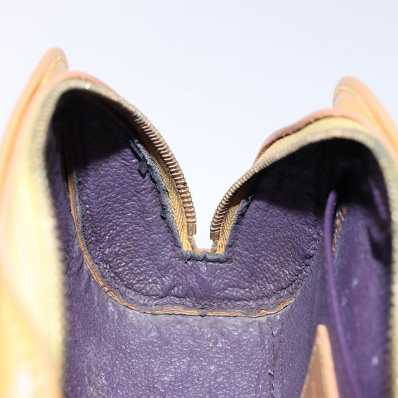 LOUIS VUITTON Epi Dauphine PM Pouch Yellow M48449 LV Auth 138763