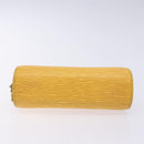 LOUIS VUITTON Epi Dauphine PM Pouch Yellow M48449 LV Auth 138763-6