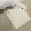 LOUIS VUITTON Epi Plage Lagoon Bay Tote Bag White Clear M92151 LV Auth 138767-10