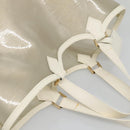 LOUIS VUITTON Epi Plage Lagoon Bay Tote Bag White Clear M92151 LV Auth 138767-6