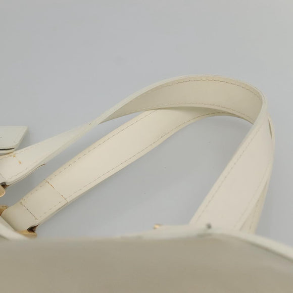 LOUIS VUITTON Epi Plage Lagoon Bay Tote Bag White Clear M92151 LV Auth 138767