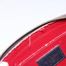 LOUIS VUITTON Monogram Empreinte Pochette Cosmetic PM Navy M69413 LV Auth 138768-9