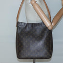 LOUIS VUITTON Monogram Looping GM Shoulder Bag M51145 LV Auth 138769-21
