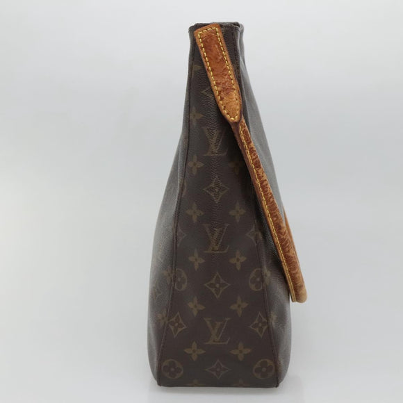 LOUIS VUITTON Monogram Looping GM Shoulder Bag M51145 LV Auth 138769
