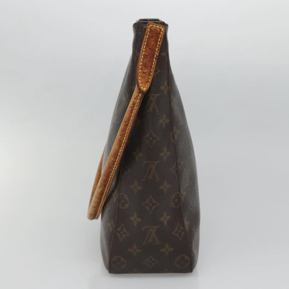 LOUIS VUITTON Monogram Looping GM Shoulder Bag M51145 LV Auth 138769
