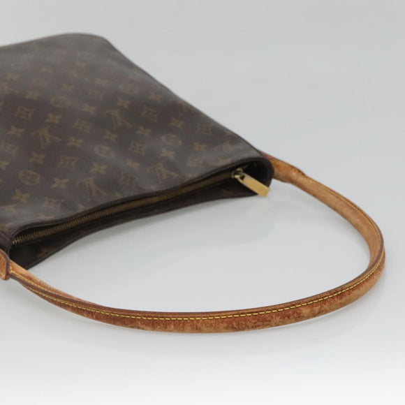 LOUIS VUITTON Monogram Looping GM Shoulder Bag M51145 LV Auth 138769