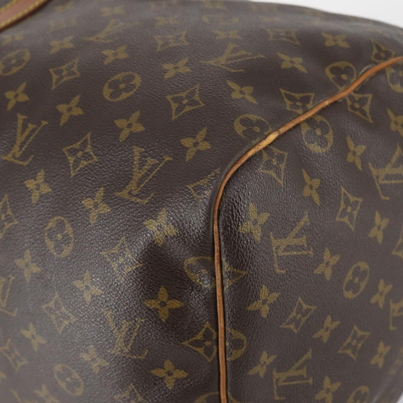 LOUIS VUITTON Monogram Keepall 55 Boston Bag M41424 LV Auth 138770