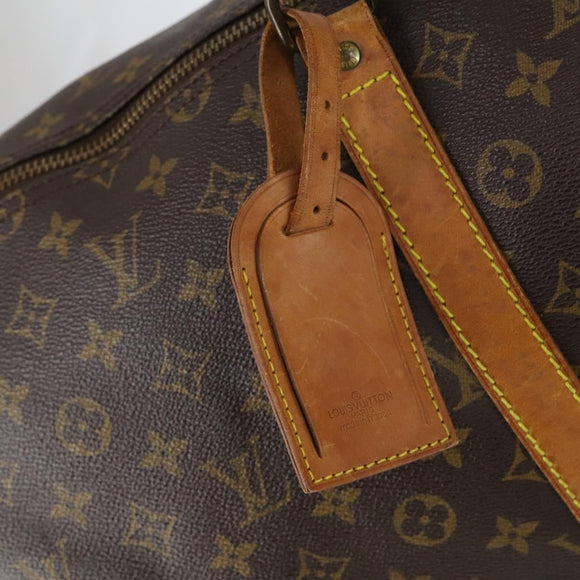 LOUIS VUITTON Monogram Keepall 55 Boston Bag M41424 LV Auth 138770