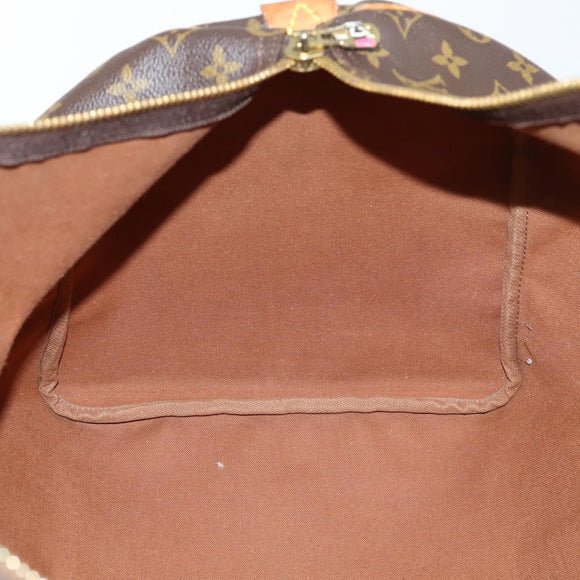 LOUIS VUITTON Monogram Keepall 55 Boston Bag M41424 LV Auth 138770
