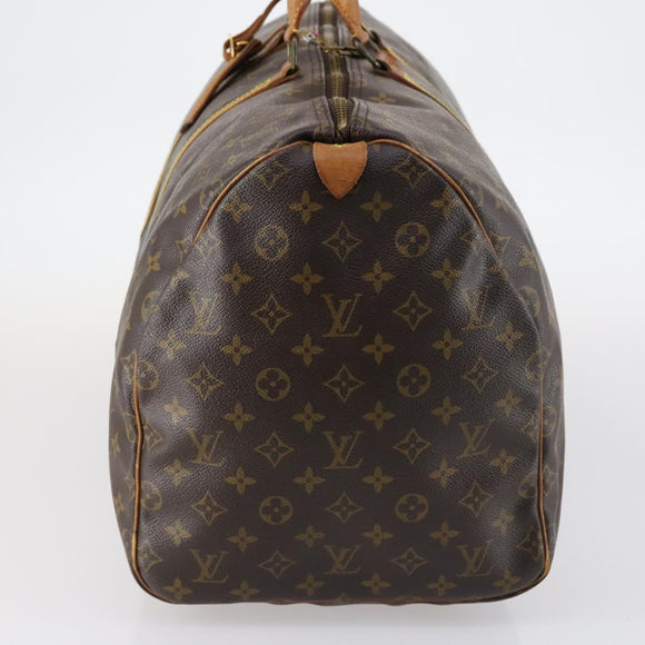 LOUIS VUITTON Monogram Keepall 55 Boston Bag M41424 LV Auth 138770