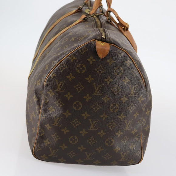LOUIS VUITTON Monogram Keepall 55 Boston Bag M41424 LV Auth 138770