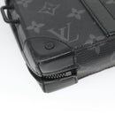 LOUIS VUITTON Monogram Eclipse Soft Trunk wallet Shoulder Bag M69838 Auth 138775-16