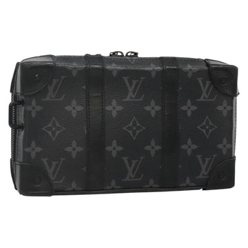 LOUIS VUITTON Monogram Eclipse Soft Trunk wallet Shoulder Bag M69838 Auth 138775