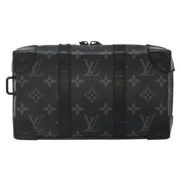 LOUIS VUITTON Monogram Eclipse Soft Trunk wallet Shoulder Bag M69838 Auth 138775