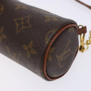LOUIS VUITTON Monogram Papillon Pouch LV Auth 138782-14
