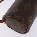 LOUIS VUITTON Monogram Papillon Pouch LV Auth 138782-15