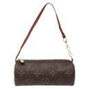 LOUIS VUITTON Monogram Papillon Pouch LV Auth 138782-13