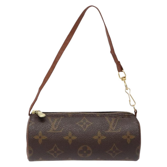 LOUIS VUITTON Monogram Papillon Pouch LV Auth 138782
