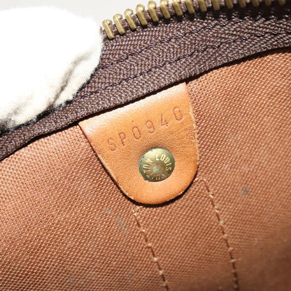 LOUIS VUITTON Monogram Keepall 45 Boston Bag M41428 LV Auth 138784