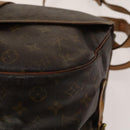 LOUIS VUITTON Monogram Saumur 35 Shoulder Bag M42254 LV Auth 138785-16