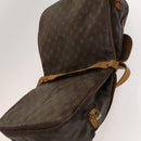 LOUIS VUITTON Monogram Saumur 35 Shoulder Bag M42254 LV Auth 138785-19