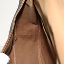 LOUIS VUITTON Monogram Saumur 35 Shoulder Bag M42254 LV Auth 138785-24