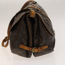 LOUIS VUITTON Monogram Saumur 35 Shoulder Bag M42254 LV Auth 138785-3