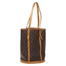 LOUIS VUITTON Monogram Bucket GM Shoulder Bag M42236 LV Auth 138786-1