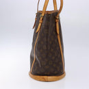 LOUIS VUITTON Monogram Bucket GM Shoulder Bag M42236 LV Auth 138786-3