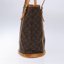 LOUIS VUITTON Monogram Bucket GM Shoulder Bag M42236 LV Auth 138786-4