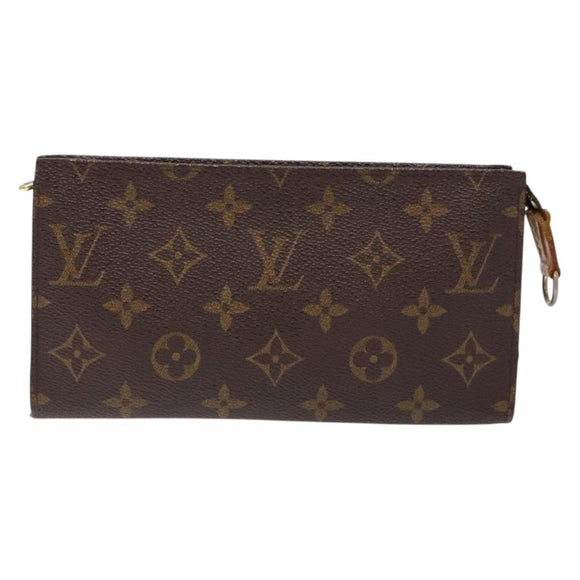 LOUIS VUITTON Monogram Bucket GM Accessory Pouch LV Auth 138787