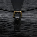 LOUIS VUITTON Epi Jeune Fille MM Shoulder Bag Black M52152 LV Auth 138789-19