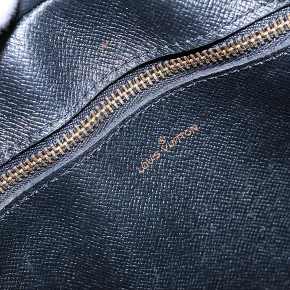 LOUIS VUITTON Epi Jeune Fille MM Shoulder Bag Black M52152 LV Auth 138789