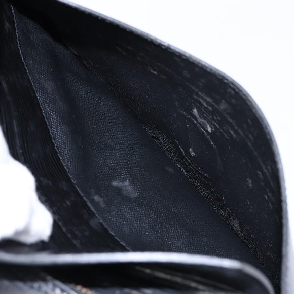 LOUIS VUITTON Epi Jeune Fille MM Shoulder Bag Black M52152 LV Auth 138789