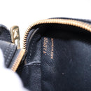 LOUIS VUITTON Epi Jeune Fille MM Shoulder Bag Black M52152 LV Auth 138789-12