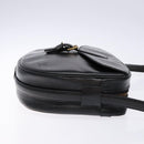 LOUIS VUITTON Epi Jeune Fille MM Shoulder Bag Black M52152 LV Auth 138789-3