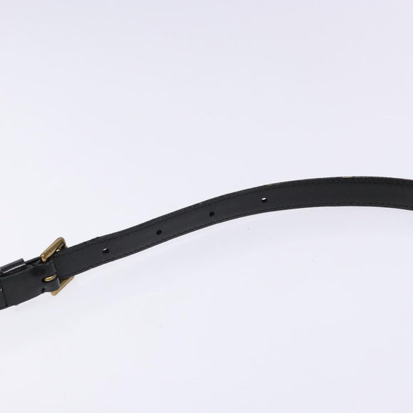 LOUIS VUITTON Epi Jeune Fille MM Shoulder Bag Black M52152 LV Auth 138789