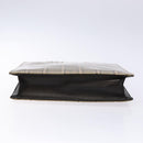 CHANEL Chain Hand Bag Enamel Beige Gold CC Auth 138791-9