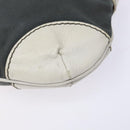 CHANEL Shoulder Bag Canvas Black Gold CC Auth 138794-10