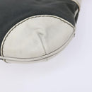 CHANEL Shoulder Bag Canvas Black Gold CC Auth 138794-12