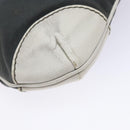 CHANEL Shoulder Bag Canvas Black Gold CC Auth 138794-13