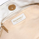 CHANEL Shoulder Bag Canvas Black Gold CC Auth 138794-15