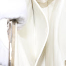 CHANEL Matelasse Hand Bag Canvas Green Silver CC Auth 138799-20